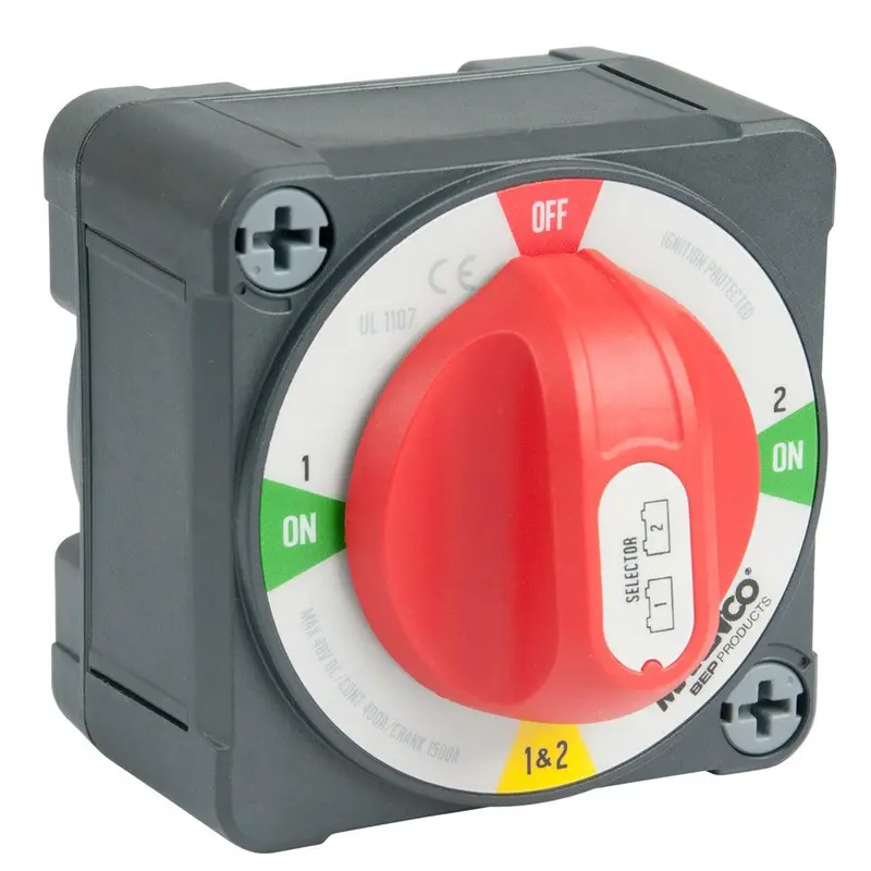 Bep Pro Installer 400A Ez-Mount Battery Selector – 1/2/Both/Off Function, Mc10, Model 771-S-Ez 1