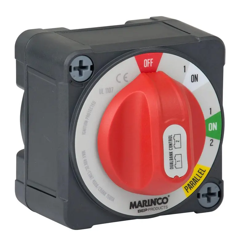 Bep Pro Installer 400A Ez-Mount Dual-Bank Control Switch – Mc10, Tool-Free Installation, Model 772-Dbc-Ez 1