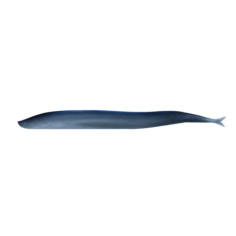 Berkley Gulp! Saltwater Sand Eel Soft Bait – 5 Inch, Silver Mud Color 1