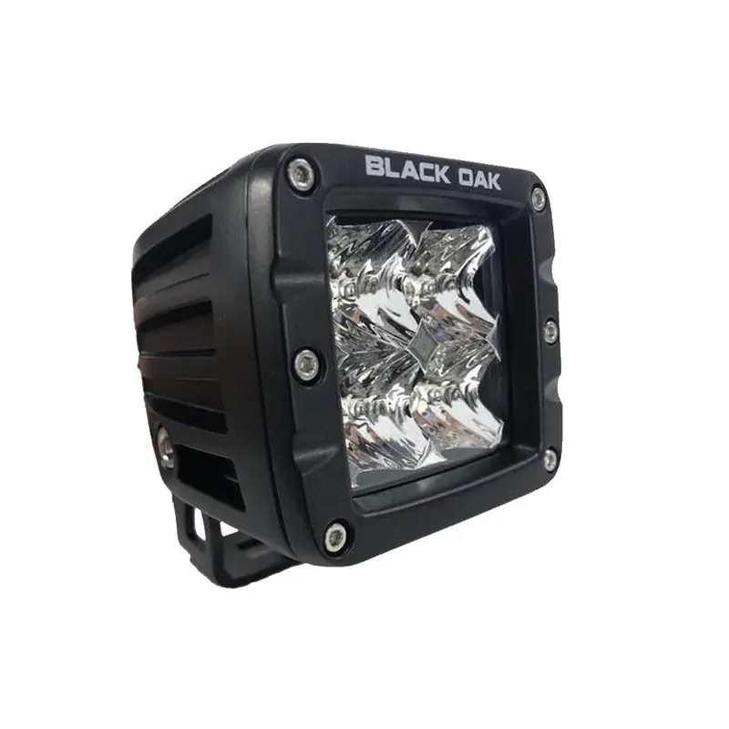 Black Oak 2-Inch Led Pod Light – Spot Optics – Black Housing – Pro Series 3.0 1