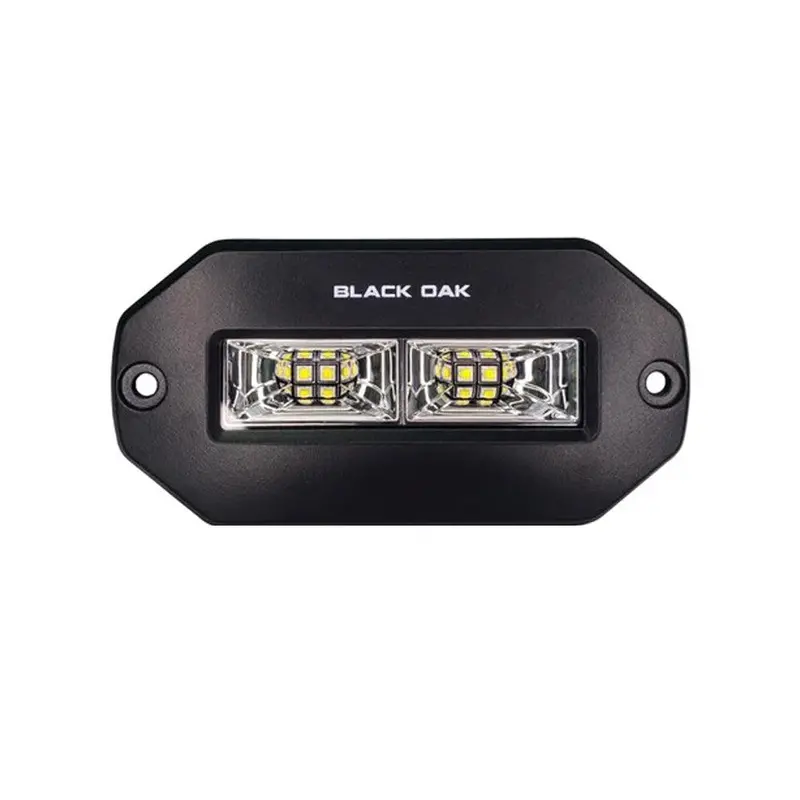 Black Oak 4" Marine Flush-Mount Spreader Light — Pro Series 3.0 Black Housing 1
