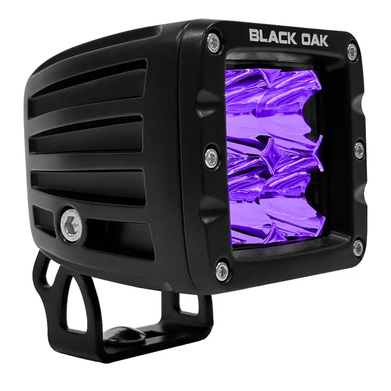 Black Oak Pro Series 3.0 Uv Led Pod Light – 2" Flood Beam, 12W Output [2Fuv-Pod] 1