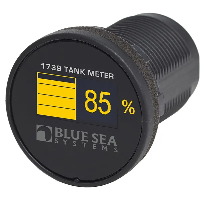 Blue Sea Systems 1739 Mini Oled Tank Level Monitor – Yellow Display 1