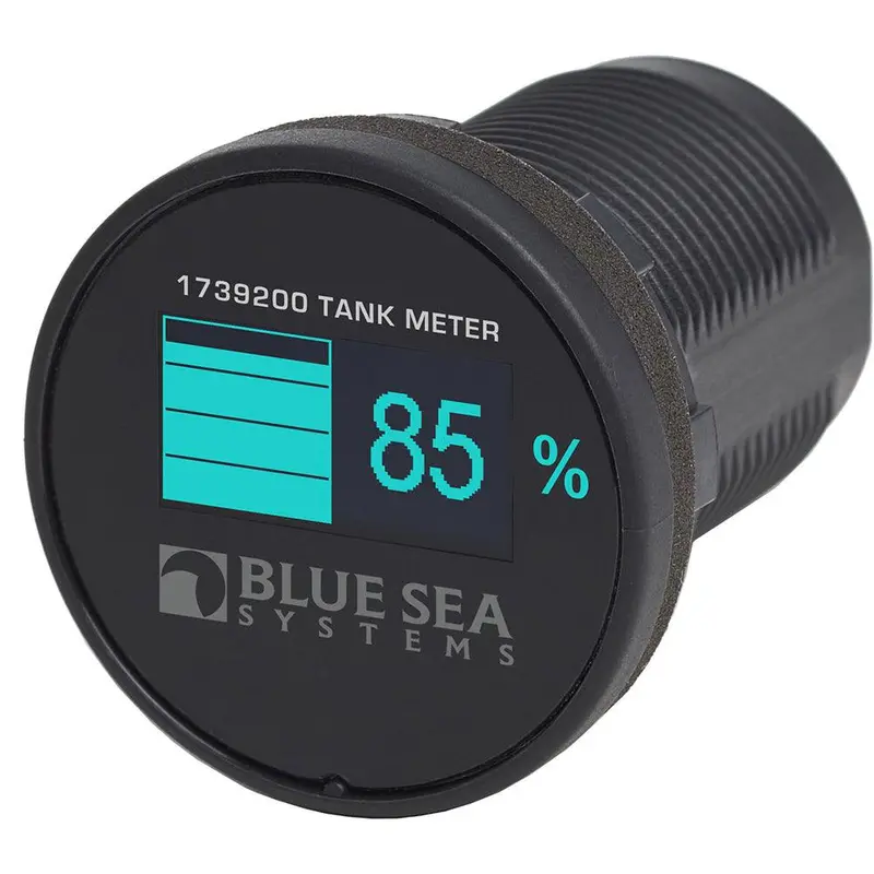 Blue Sea Systems 1739200 Mini Oled Tank Level Monitor – Blue Display 1