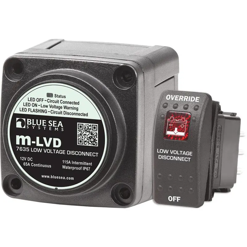 Blue Sea Systems 7635 M-Lvd Low Voltage Disconnect Module 1