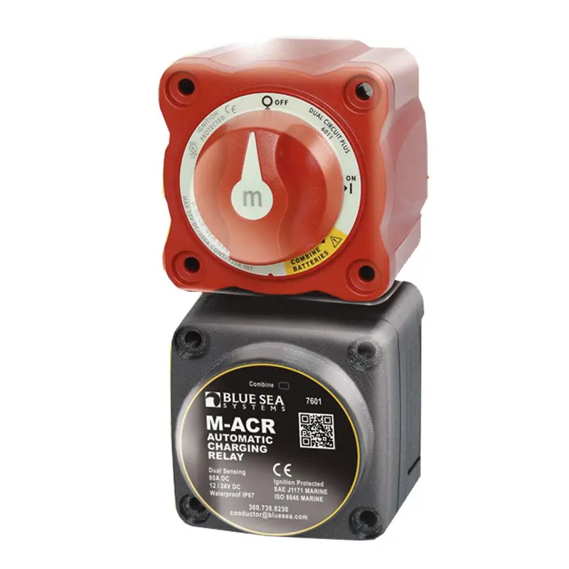 Blue Sea Systems 7649 Mini Add-A-Battery Kit – Compact Boxed Edition 1