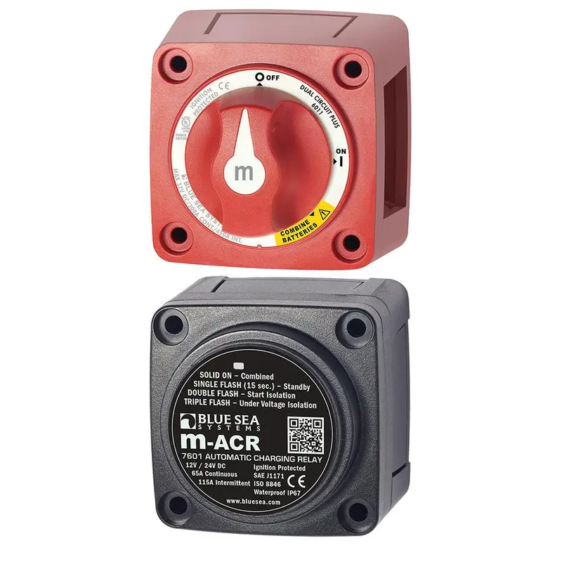 Blue Sea Systems 7649 Mini Add-A-Battery Kit For Dual-Battery Setups 1