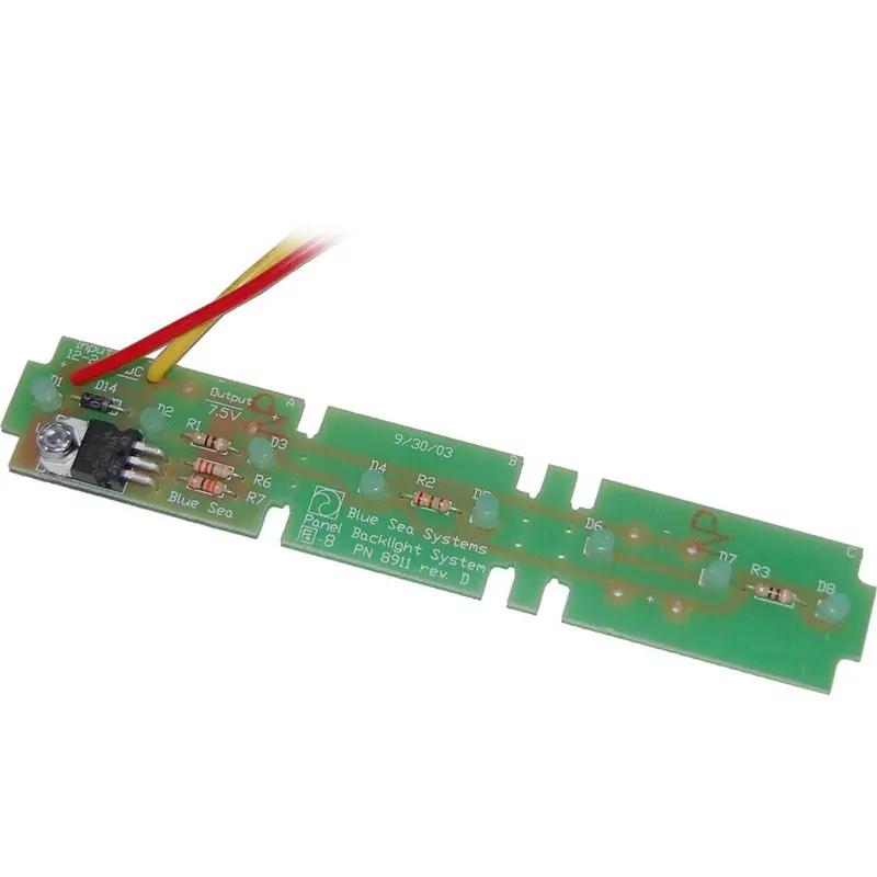 Blue Sea Systems 8/5/3-Position Backlit Label System For Marine Control Panels (Model 8065) 1