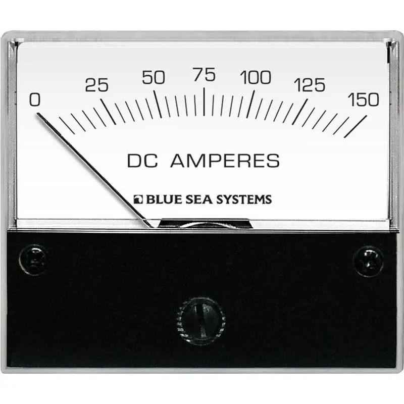 Blue Sea Systems 8018 2.75-Inch Dc Analog Ammeter – 0–150A Range 1