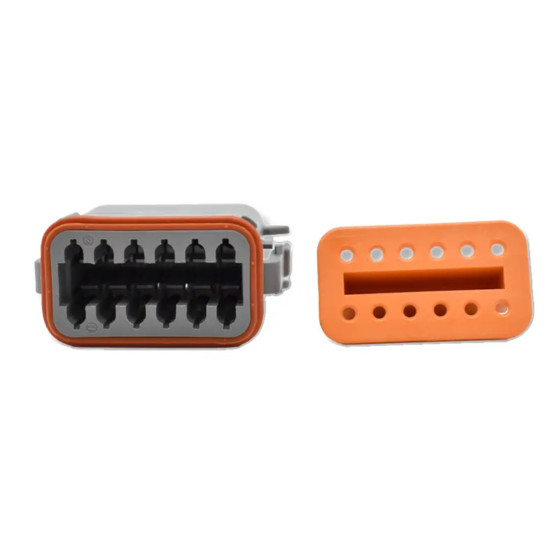 Bluewater 12-Pin Deutsch Dt Female Connector With Wedge Lock – High-Density Waterproof Junction [Dt06-12S] 1