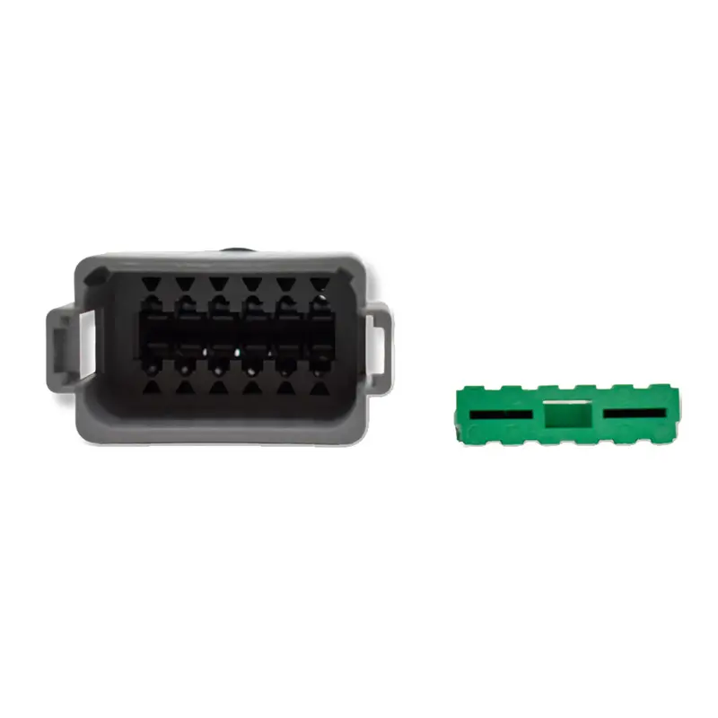 Bluewater 12-Pin Deutsch Dt Male Connector With Wedge Lock – Heavy-Duty Multi-Circuit Plug [Dt04-12P] 1