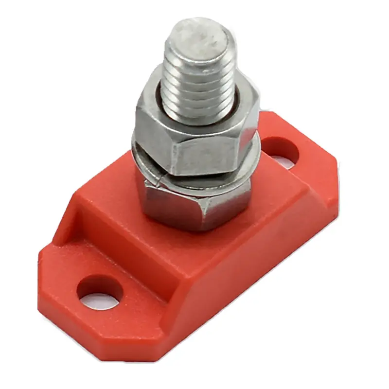 Bluewater 3/8" Red Power Post Connector [314300-R-038] 1