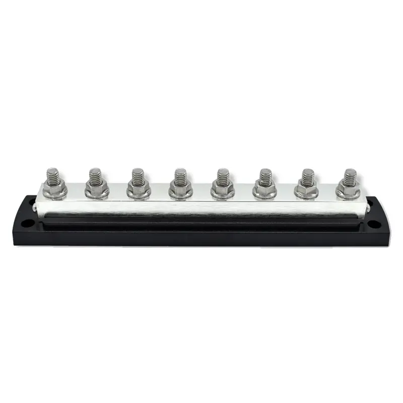 Bluewater 312315-B-008 Heavy-Duty 8-Stud Busbar For High-Current Marine Applications 1