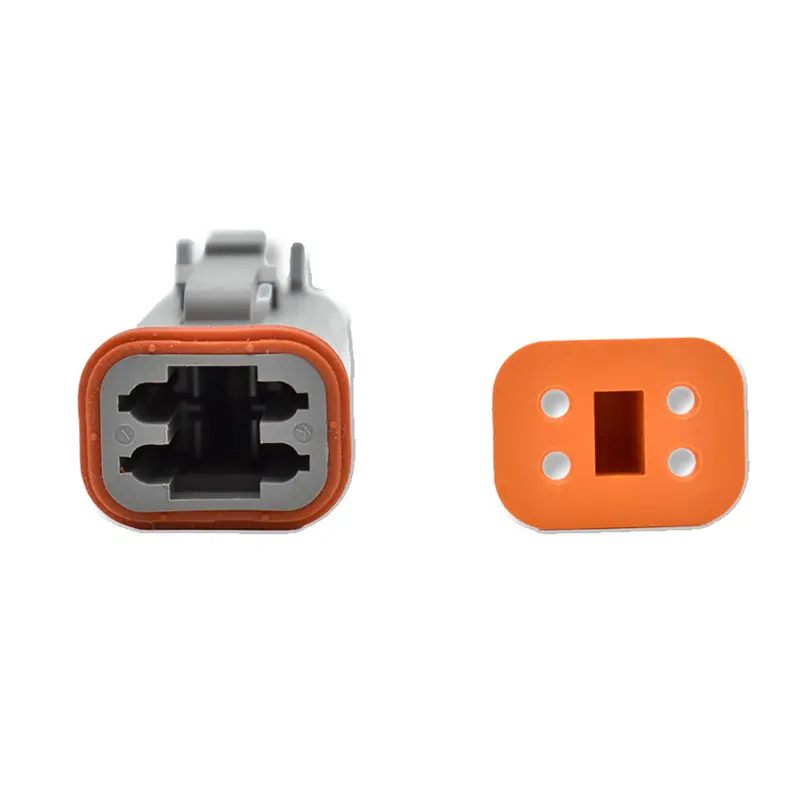 Bluewater 4-Pin Deutsch Dt Female Connector With Wedge Lock – Compact Multi-Circuit Interface [Dt06-4S] 1