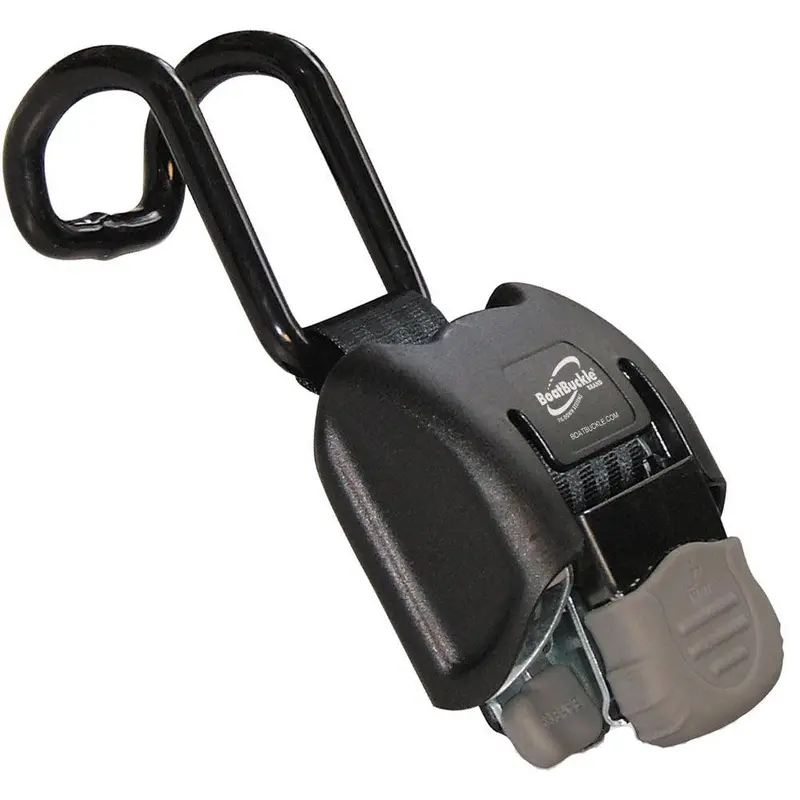 Boatbuckle G2 Retractable Gunwale Tie-Down – Adjustable 2-Inch To 38-Inch, Two-Piece [F14221] 1