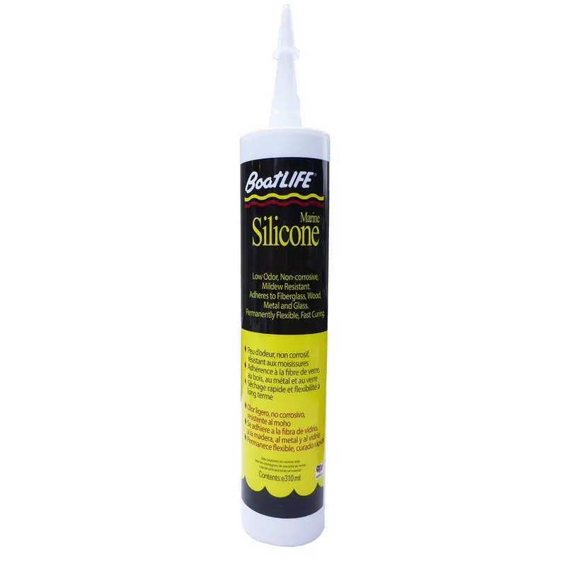 Boatlife Clear Silicone Rubber Sealant Cartridge – Marine Grade [1150] 1