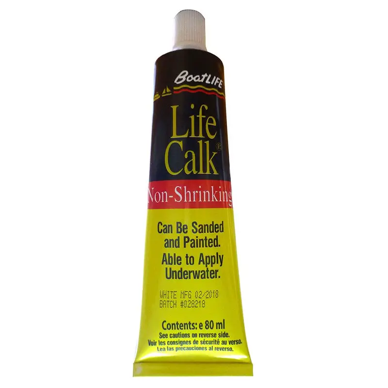 Boatlife Life-Calk Non-Shrinking Black Sealant Tube – 2.8 Oz Flexible Boat Adhesive [1031] 1