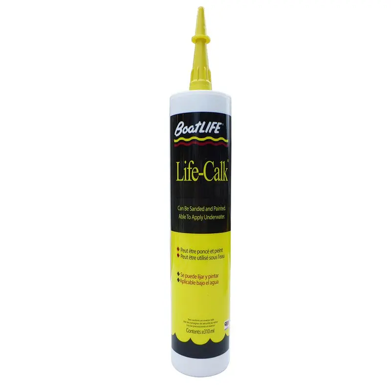 Boatlife Life-Calk White Sealant Cartridge – Durable, Paintable Boat Caulking [1033] 1