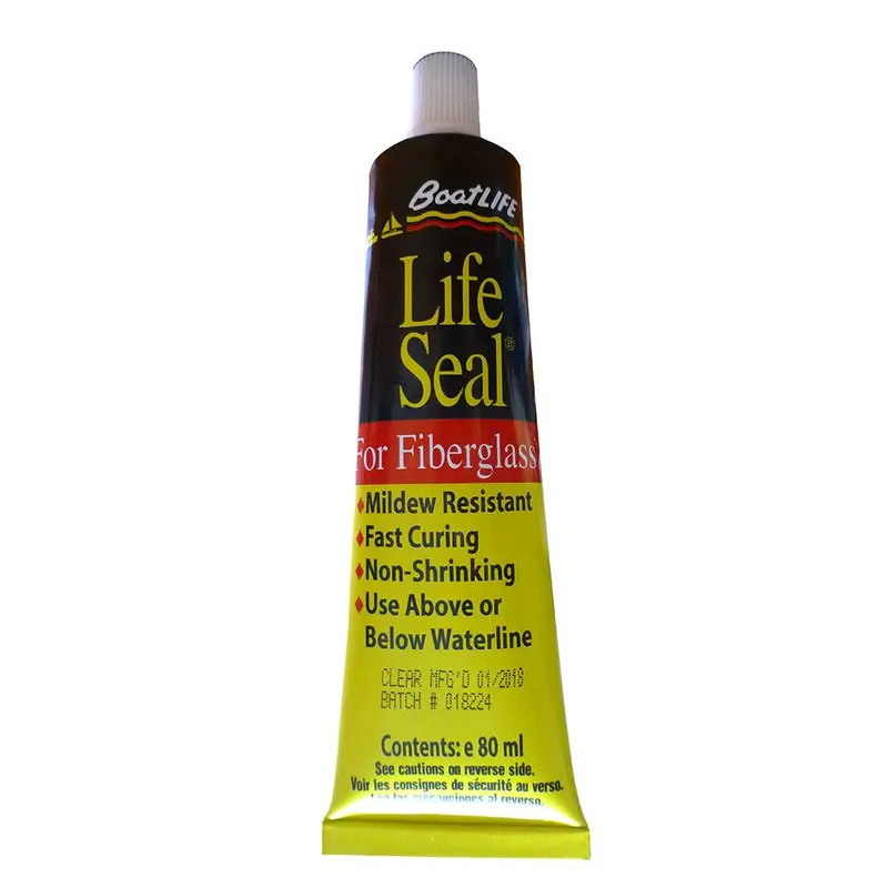 Boatlife Lifeseal Clear Marine Sealant Tube – 2.8 Fl. Oz [1160] 1