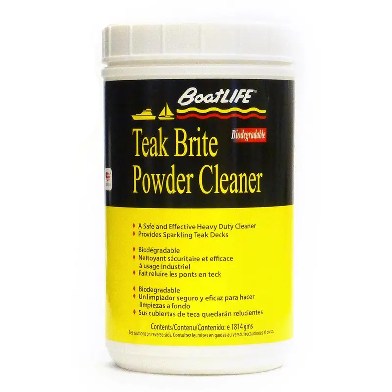 Boatlife Teak Brite Powder Cleaner – Jumbo 64 Oz Deep-Cleaning Formula 1