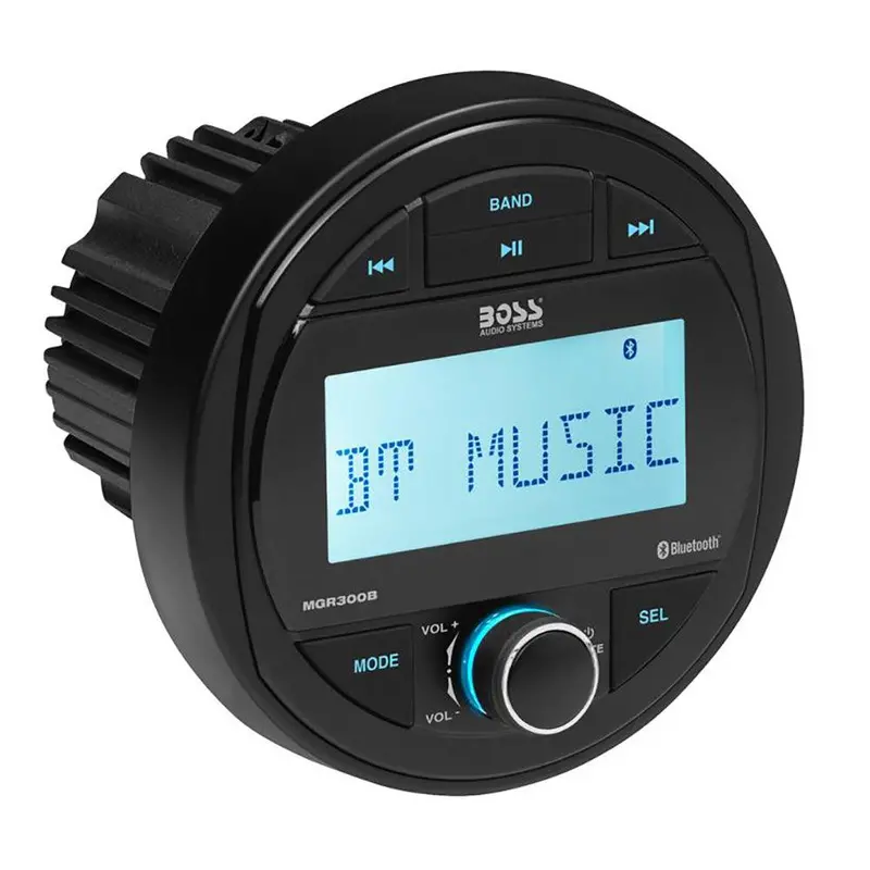 Boss Audio Mgr300B Marine Stereo – Am/Fm, Bluetooth, Usb, Waterproof Design 1