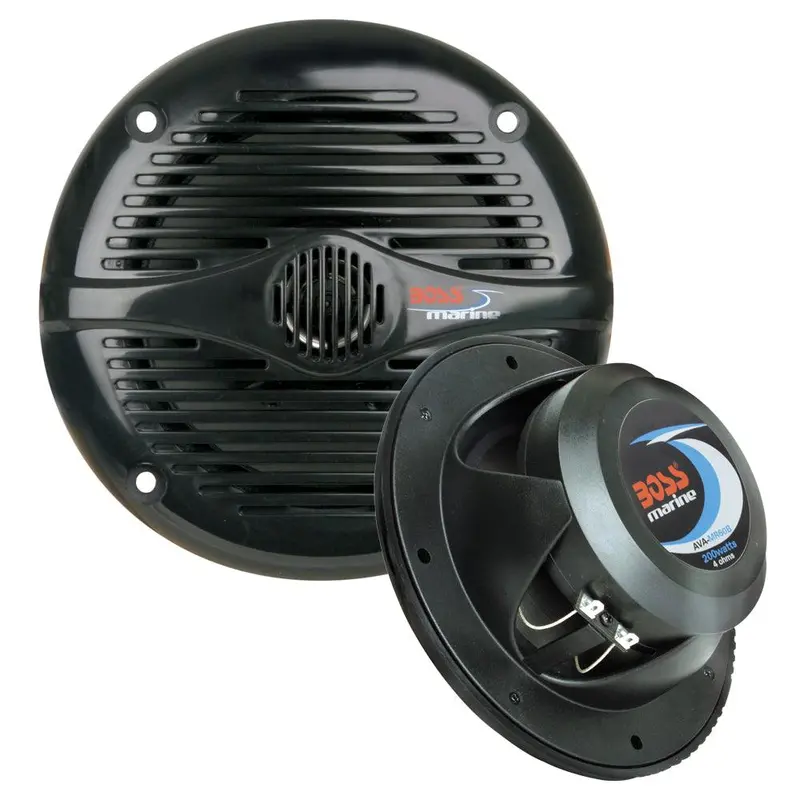 Boss Audio Mr50B 5.25-Inch Marine Speakers – 150W Peak, Black Finish 1