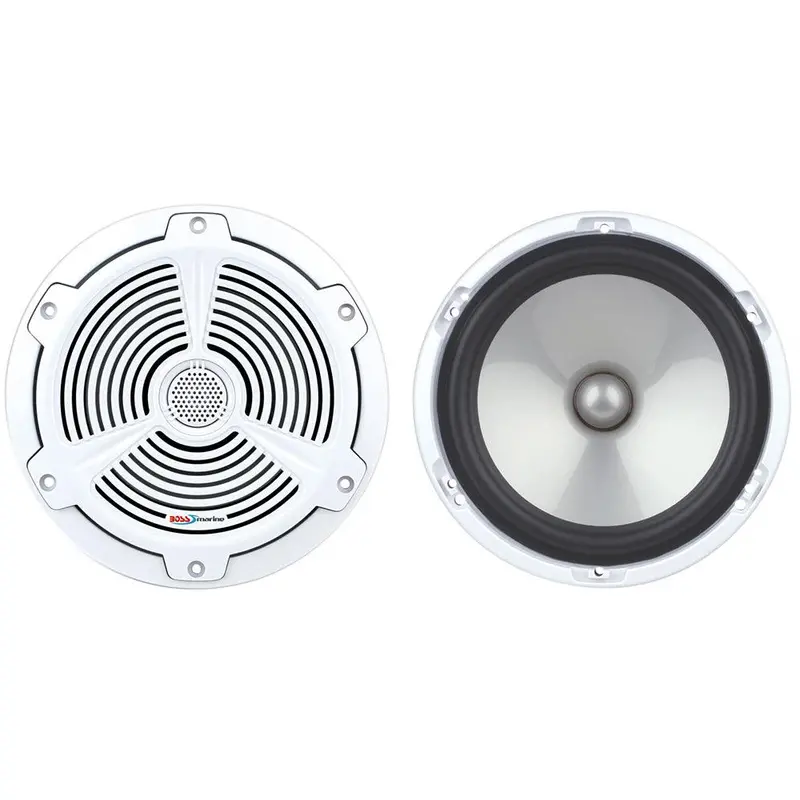 Boss Audio Mr652C 6.5" Marine Speakers – White Dual-Cones, 350W Peak Power [Mr652C] 1