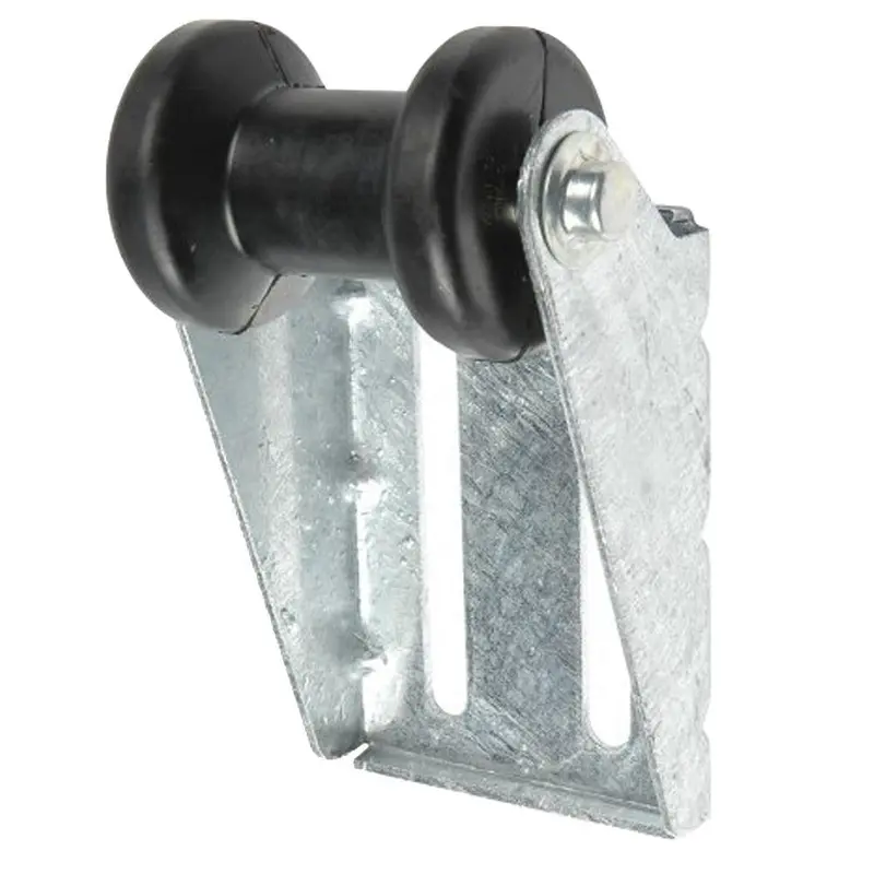 C.E. Smith 4-Inch Spool Roller Panel Bracket Assembly – Black Roller 1