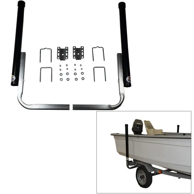 C.E. Smith 40-Inch Black Post Guide-On – Compact Trailer Guide System 1