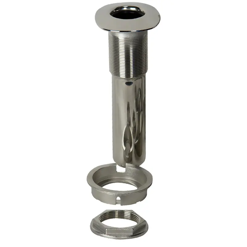 C.E. Smith 70 Series 0° Screwless Flush-Mount Rod Holder – Stainless Steel With Cast Base & Black Liner (Boxed) [53676C] 1