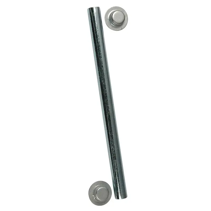 C.E. Smith Zinc-Plated Roller Shaft Kit: 1/2" X 12-3/4" With Cap Nuts [10705A] 1