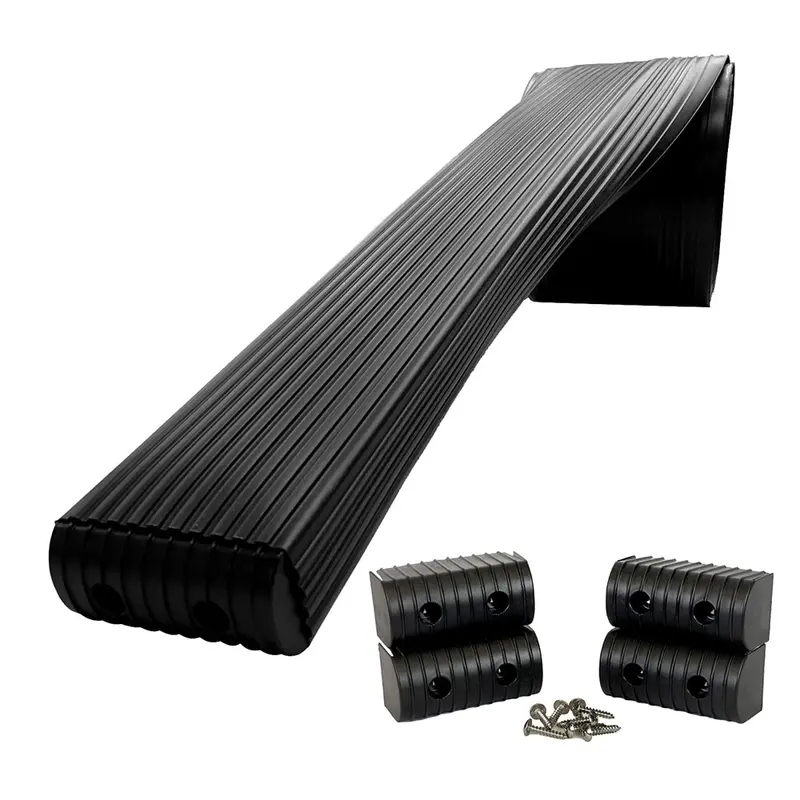 Caliber Bunkwrap Kit – Black, 16-Foot X 2-Inch X 4-Inch Roll With Caps, Hdpe Wrap, Endcaps & Stainless Hardware [23054-Bk] 1
