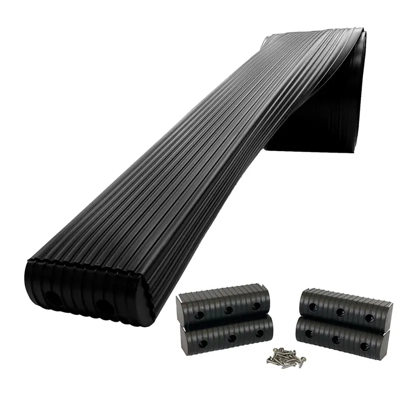 Caliber Bunkwrap Kit – Black, 16-Foot X 2-Inch X 6-Inch Roll With Caps, Hdpe Wrap, Endcaps & Stainless Hardware [23052-Bk] 1