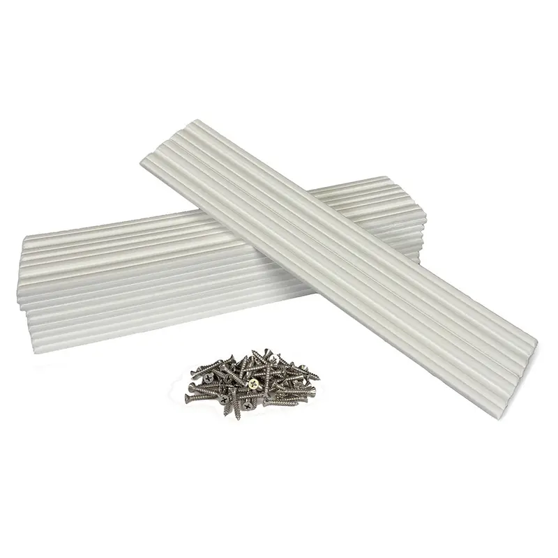Caliber Marine Slide Kit – 3-Inch X 15-Inch White, 10-Pack [23011] 1