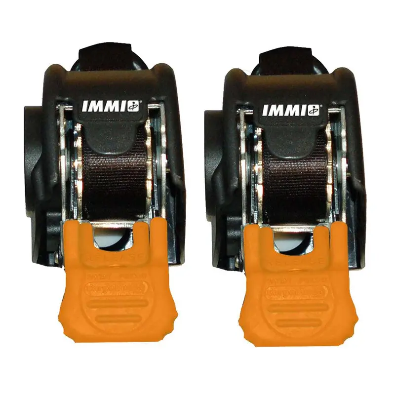 Cargobuckle Mini G3 Retractable Ratchet Tie-Downs – 1" X 72", Pair [F103745] 1