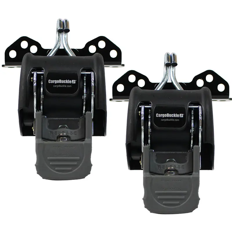Cargobuckle Universal Ladder Rack Tie-Down System – Pair Of 2" Retractable Straps (F153180) 1