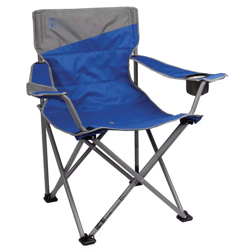 Coleman Big & Tall Quad Folding Camping Chair – Blue (2000035476) 1
