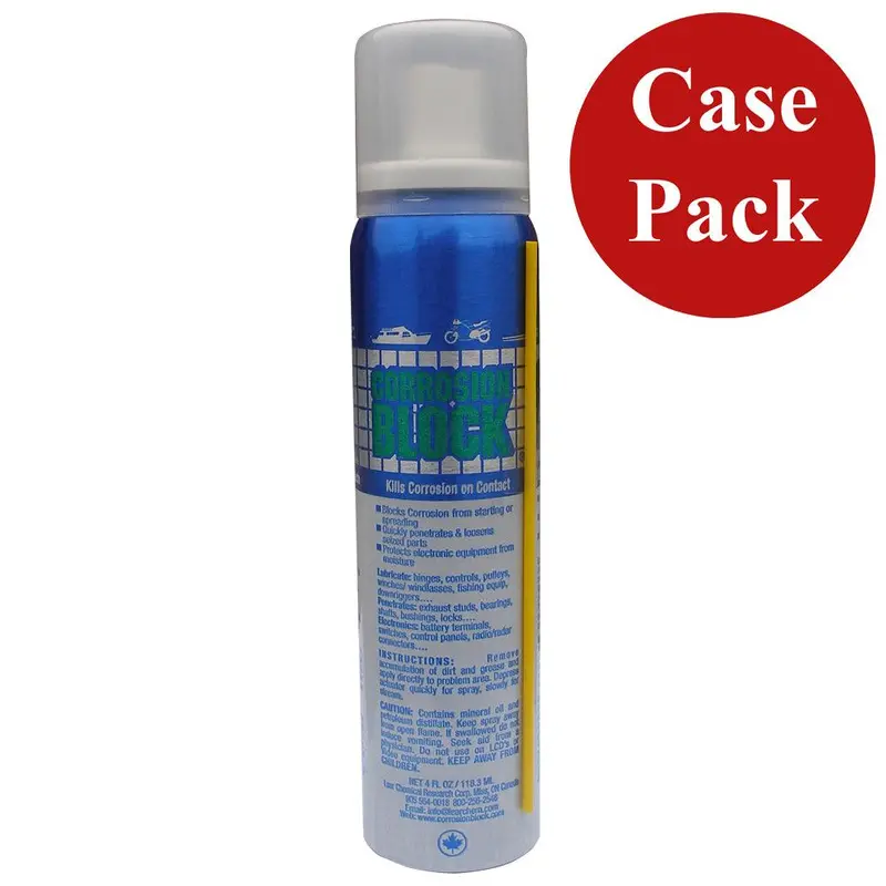 Corrosion Block Liquid Pump Spray – 4 Oz Bottle (Non-Hazmat, Non-Toxic) – Case Of 24 [20002Case] 1