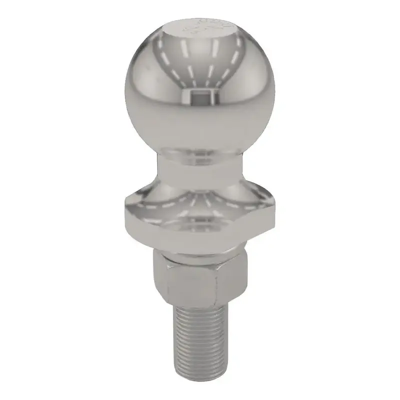 Curt Stainless Steel Trailer Ball – 1-7/8 Inch Diameter, 3/4 Inch X 2-1/8 Inch Shank, 2,000 Lb Capacity [40080] 1