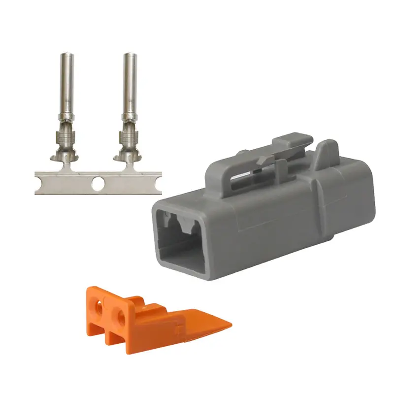 Deutsch Dtp Plug Repair Kit – 14–12 Awg, 2-Position [Tdtp06F-2Rs] 1