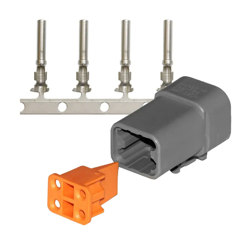 Deutsch Dtp Plug Repair Kit – 14–12 Awg, 4-Position [Tdtp06F-4Rs] 1