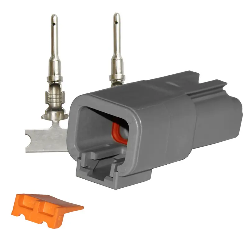 Deutsch Dtp Receptacle Repair Kit – 14–12 Awg, 2-Position [Tdtp04F-2Rp] 1