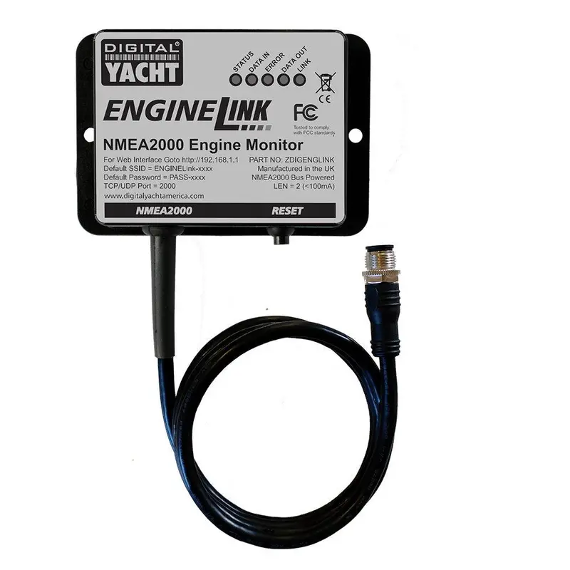 Digital Yacht Engine Link: Nmea 2000-Compatible Engine Monitor – Zdigelink 1