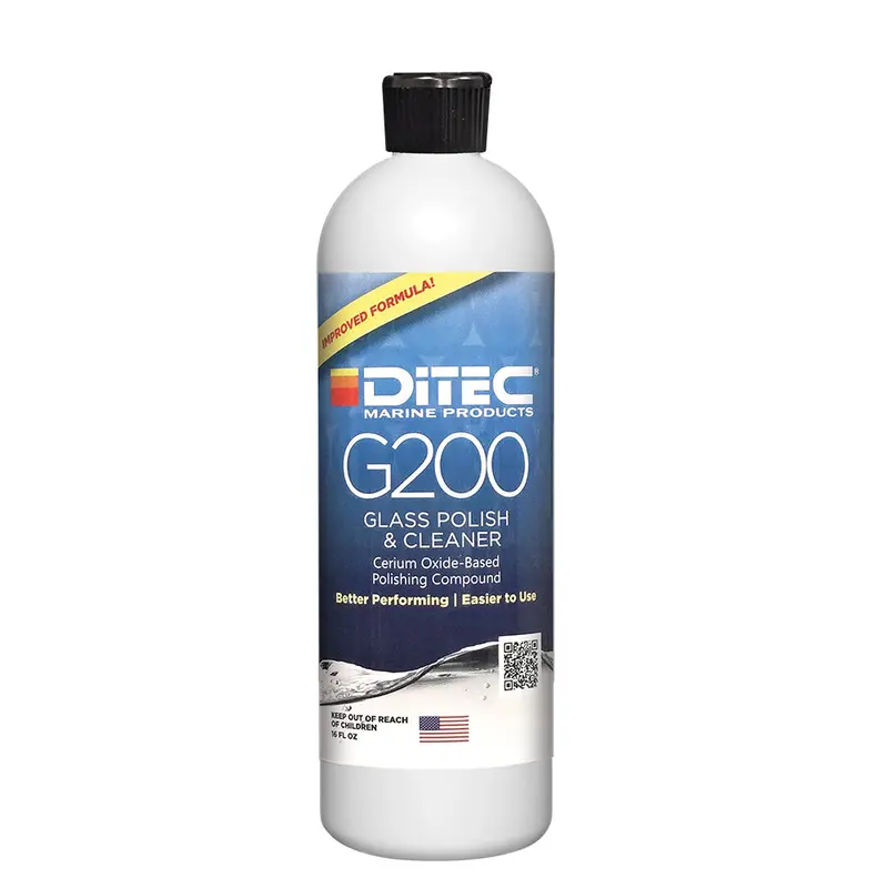 Ditec G200 Glass Polishing Compound – 16Oz Streak-Free Formula 1