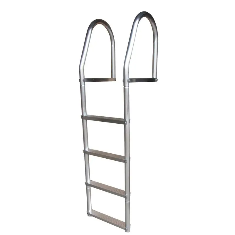 Dock Edge Eco Fixed 4-Step Aluminum Dock Ladder – Weld-Free Construction 1