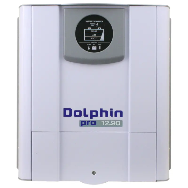 Dolphin Pro Series 12V Battery Charger – 90A Output, Dual-Voltage 110/220Vac Input 1