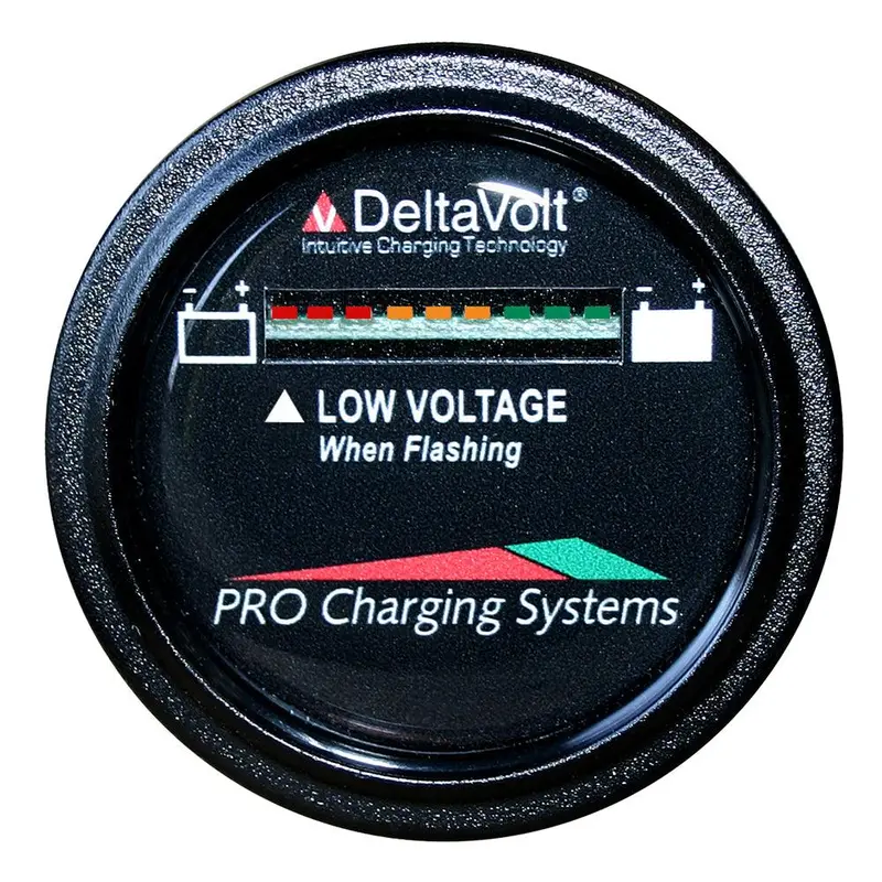Dual Pro Deltaview Link–Compatible Battery Fuel Gauge For 36V Systems – Supports 3×12V Or 6×6V Batteries (Model Bfgwov36V) 1