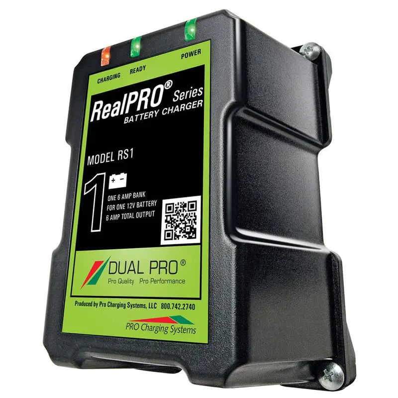Dual Pro Realpro Series 6A Single-Bank Battery Charger – 12V Only (Model Rs1) 1