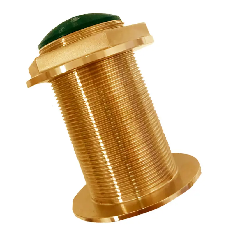 Echonautics Bt70H600-18 Bronze Thru-Hull Chirp Transducer – High-Frequency (130–210 Khz), 600W, 18° Tilt 1
