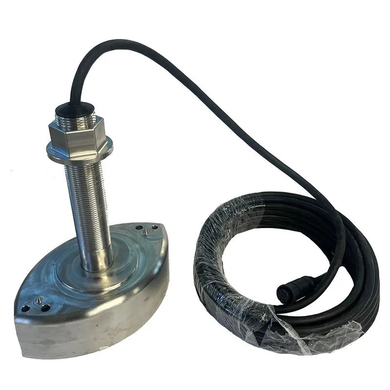 Echonautics St180D 1Kw Thru-Hull Transducer – Stainless Steel, 50/200 Khz Dual-Frequency 1